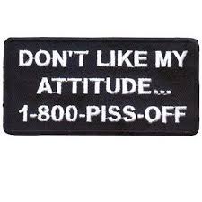 my attitude