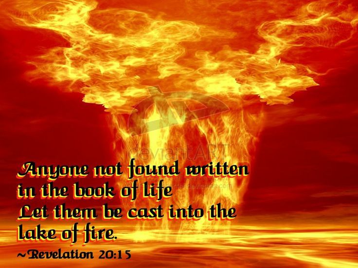 Jesus - cast into the lake of fire