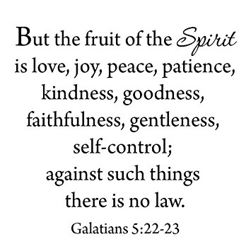 Jesus - fruits of the spirit
