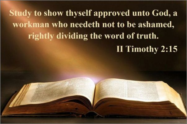 Jesus - Study to show yourself approved