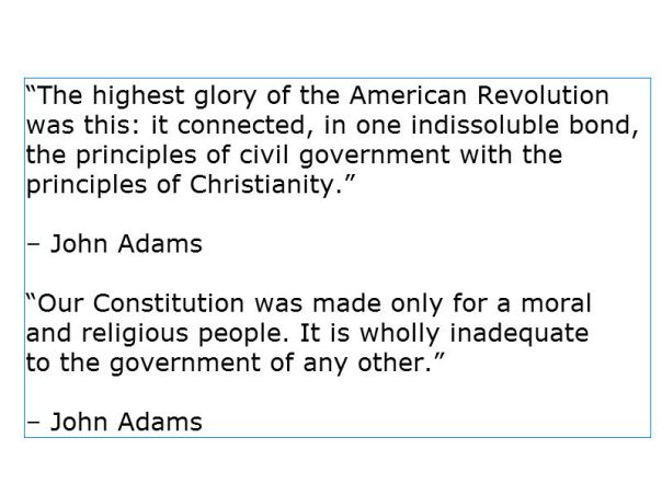 Christian Nation - John Adams 2