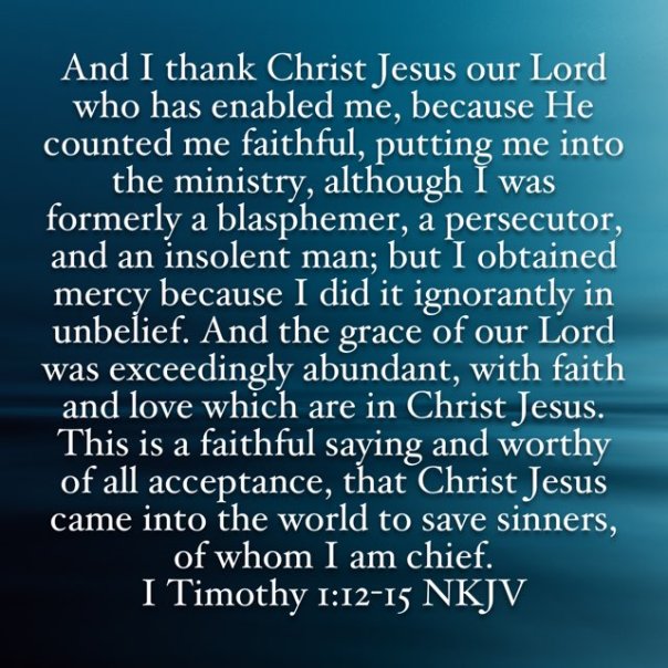 jesus - pauls confession - testimony