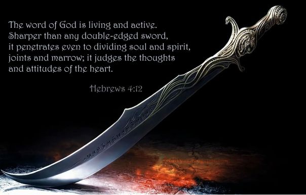 jesus - the word of God is sharper