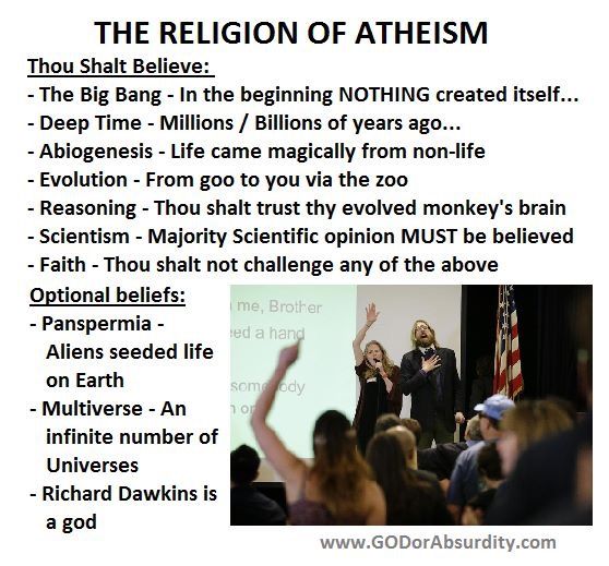 atheism - the religion of atheism