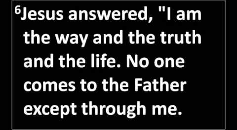 jesus - I am the way the truth the life