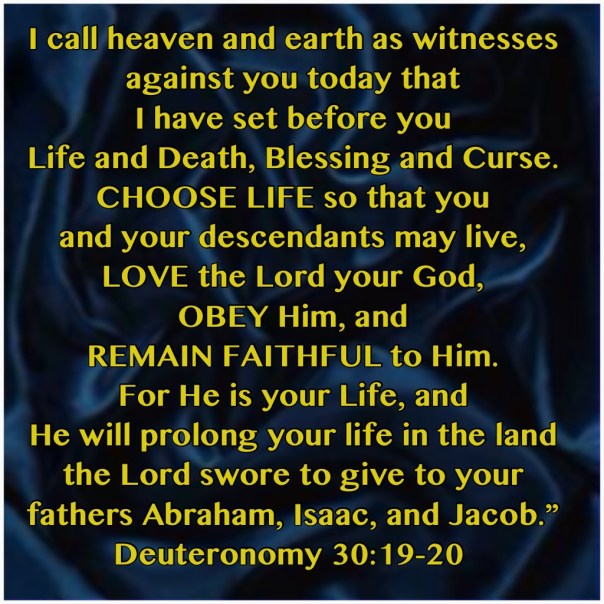 jesus - choose life