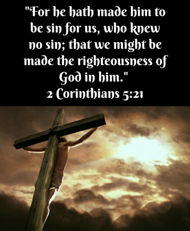 jesus - he made Him who knew no sin to be sin --- corrected copy 2 corinthians 5 21