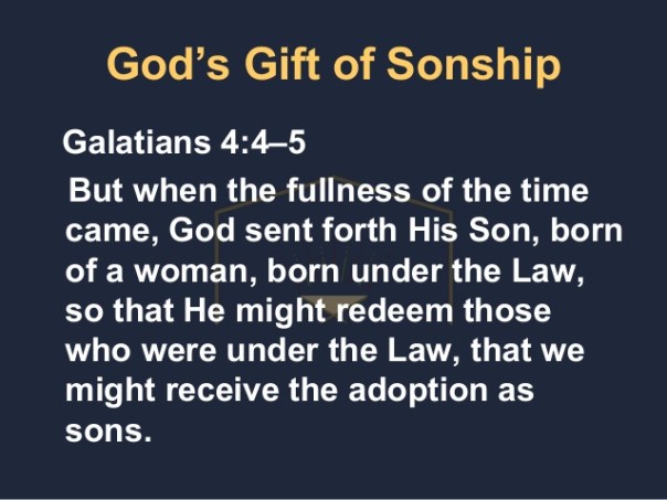 Jesus - born of a woman