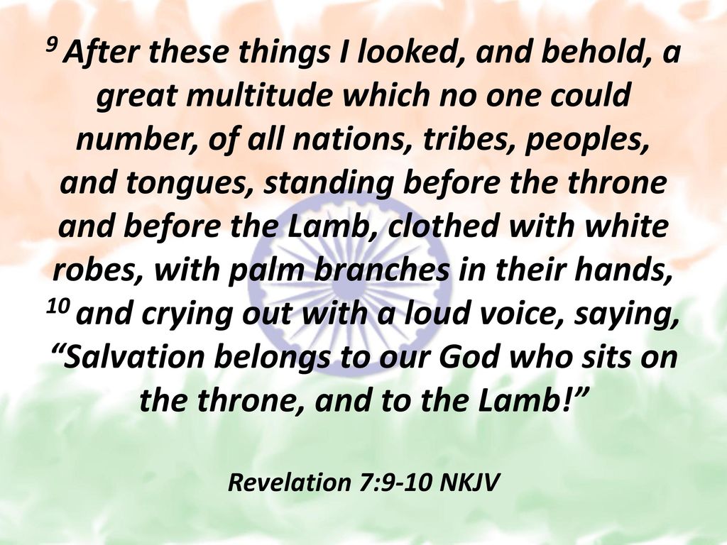 jesus - revelation 7 9-10 after these things i looked and behold